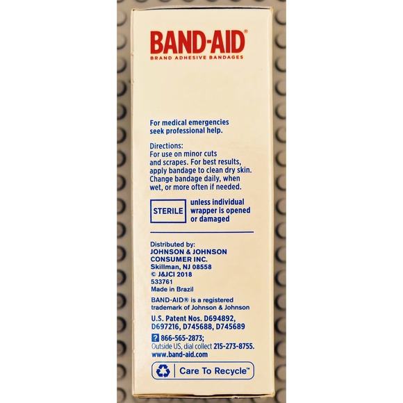 BandAid Water Block Clear Waterproof Bandages 4 Box Lot 120 Count Sealed New - Picture 5 of 5
